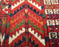 TURKMENISTÁN HATCHLU – detail, krásné barvy