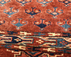 TURKMENISTÁN ENGSI C1/2  – detail, nádherné syté barvy